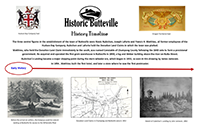 History of Butteville Timeline, Panel 1